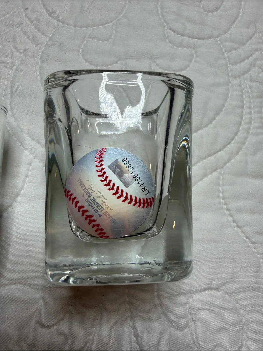MLB Milwaukee Brewers Shot Glasses - Blue and Gold Logo (Set of 2)